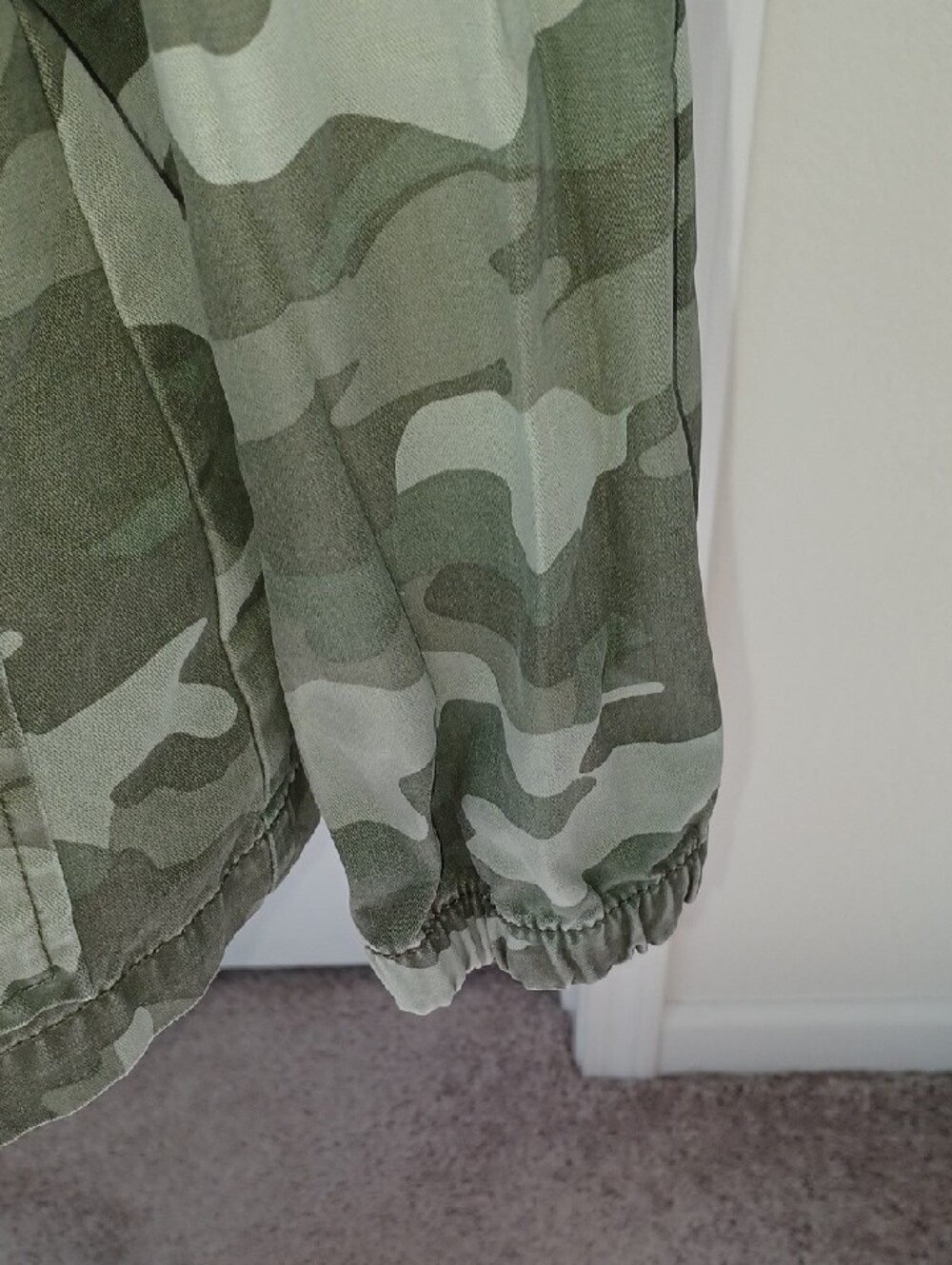 Old Navy Green Camo Utility Jacket Large - Picture 5 of 9